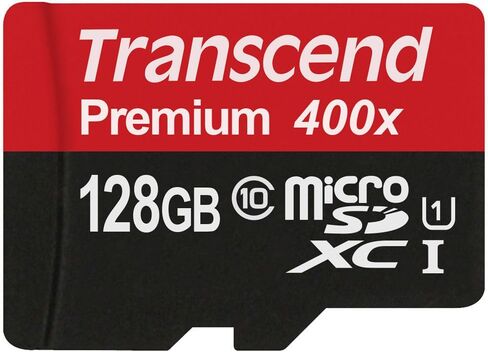 Transcend 16GB MicroSDHC Class10 UHS-1 Memory Card with Adapter 45 MB/s (TS16GUSDU1E) in Saudi Arabia