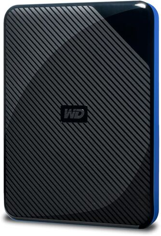 WD 2TB Gaming Drive Works with Playstation 4 Portable External Hard Drive - WDBDFF0020BBK-WESN in Saudi Arabia