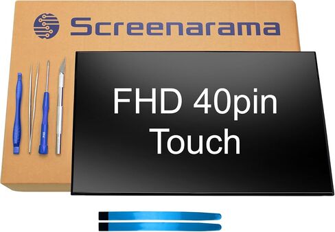استبدال شاشة SCREENARAMA الجديدة لشاشة HP ZBook Firefly 15 G8 (FHD 30pin غير تعمل باللمس IPS) شاشة LCD LED مع أدوات وشريط in Kuwait