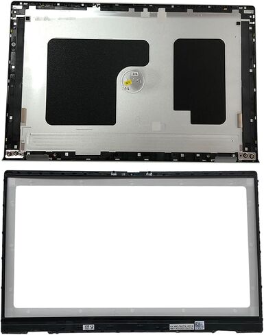 Replacement Laptop LCD Back Cover Top Case Rear Lid and Front Bezel Frame for Dell Inspiron 15 Pro 5510 5515 5518 0CHFVW CHFVW 05WK5X Silver in Saudi Arabia