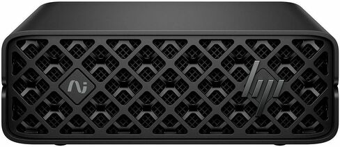 محطة عمل HP ZGX G1n - NVIDIA GB10-128 GB - 4 تيرابايت SSD - كمبيوتر صغير - أسود - NVIDIA GB10 Grace Blackwell Superchip Chip - DGX OS - NVIDIA Graphics - لوحة مفاتيح باللغة الإنجليزية - 10 جيجابت إيثرنت، 200 جيجابت in Kuwait
