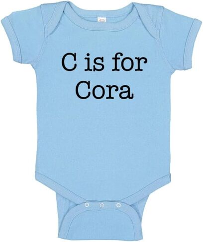 C is for Cora Baby Infant Bodysuit in Saudi Arabia