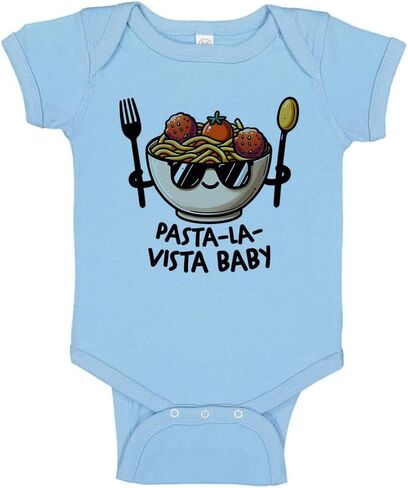 TATY Kids Pasta La Vista Baby Baby Infant Bodysuit in Saudi Arabia