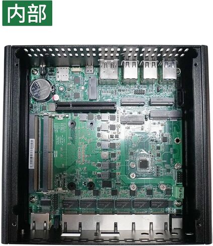 Fanless Mini PC U9-185H with 2*DDR5/2*M.2 Nvme,Desktop Computer 6*i226 2.5G LAN,SIM_5G Slot,4K Triple Display,WiFi,Micro Router Appliance, AES-NI, OPNsense,NO RAM NO SSD (NO RAM NO SSD) in Saudi Arabia