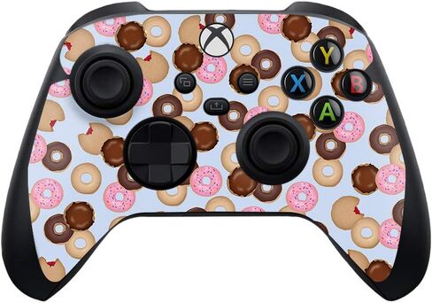 غلاف MightySkins متوافق مع وحدة تحكم Xbox Series X وS - Donut Binge | غطاء ملتف واقٍ ومتين وفريد ​​من نوعه من الفينيل | سهل التطبيق وتغيير الأنماط | صنع في الولايات المتحدة الأمريكية in Kuwait