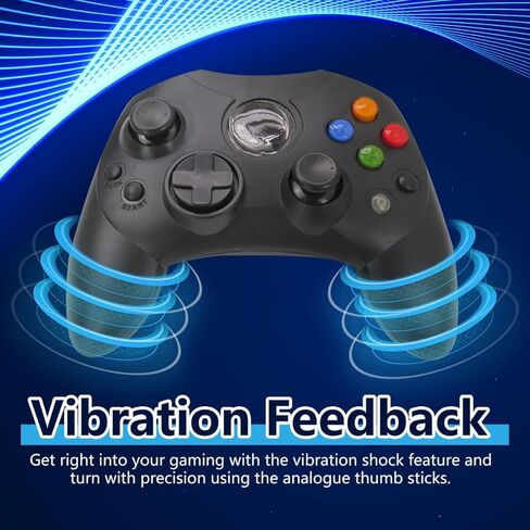 وحدة تحكم سلكية Artmavin Classic مع عصا التحكم التناظرية المزدوجة المتوافقة مع وحدة التحكم Xbox S Type - أسود in Saudi Arabia