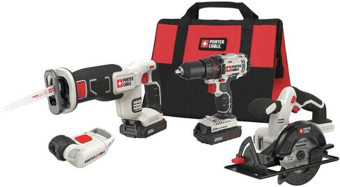 PORTER-CABLE PCCK616L4 Power Tool Combo Kit in Saudi Arabia