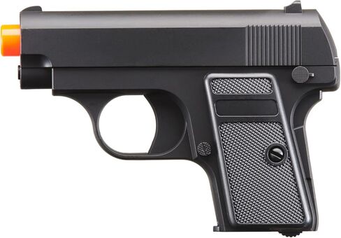 Golden Ball ABS Plastic Portable Pocket Airsoft Spring Pistol- Black in Saudi Arabia