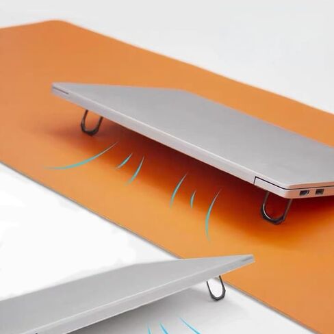 2 Pack Laptop Stand, Portable Zinc Alloy Notebook Riser for Desk, Ergonomic Laptop Holder Cooling Stand in Saudi Arabia