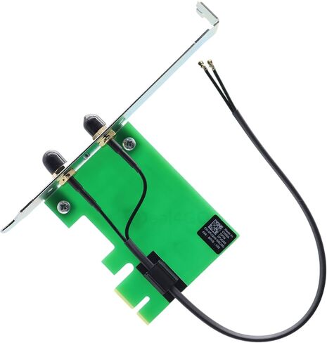 Deal4GO SMA PCIe Card PJG48 External Wireless Antenna kit 7MJGK Replacement for Dell Pro Tower Plus QBT1250, QCT1250, QCT1255 Desktop in Saudi Arabia