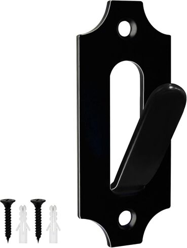 1 Pack Small European Mount Skull Hanger | Deer Skull Mount Hanger with Silicone Protector | Black in Saudi Arabia