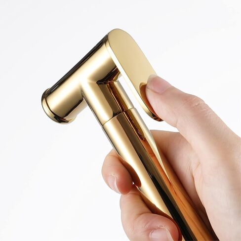 HandheldSprayer Brass Cloth Diaper Sprayer Titanium GoldSprayer for Toilet Clean The Toilet, Clean The Bathtub, Rinse Cloth Diaper, Bathe Pets,Top b(Top a) in Saudi Arabia
