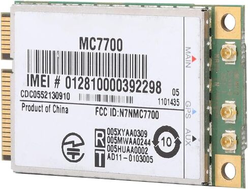 وحدة MC7700 PCIE 100Mbps 3G/4G LTE المدمجة اللاسلكية لسرعات التنزيل والتحميل السريعة، مثالية للاتصال بالشبكة ودعم التجوال in Kuwait