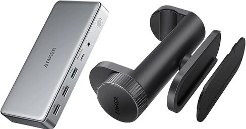 طقم تركيب Anker Hub مع تصميم قابل للتعديل وقاعدة إرساء Anker 10 في 1 USB C in Saudi Arabia