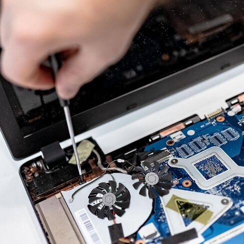 BESPORTBLE 1 Pair Plastic Graphics Card Cooling Fans Replacement for Gaming Gpu Video Cooler, Compatible with Msi Graphics Cards, Internal Computer Cooling Components in Kuwait