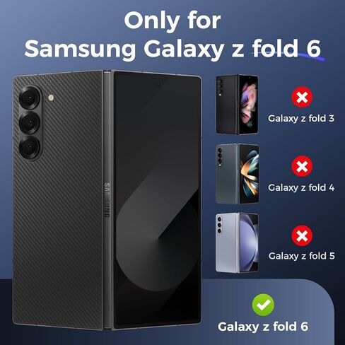 Ruky for Z-Fold-6-Case with S Pen Holder, [No Pen] with Hidden Foldable Kickstand and Built-in Privacy Screen Protector,Hinge Protection Drop Protective Phone Case for Samsung Galaxy Z Fold 6, Black in Saudi Arabia