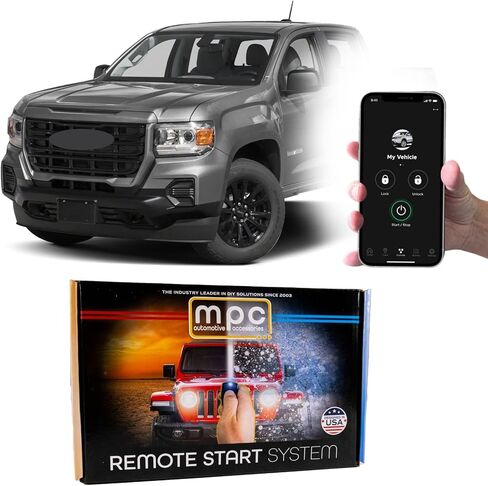 طقم بدء التشغيل عن بعد للهاتف الذكي MPC أو المصنع عن بعد المتوافق مع GMC Canyon 2015-2022 - مفتاح البدء - ملحق T-Harness - محدث FlashLink - الدعم الفني بالولايات المتحدة الأمريكية in Kuwait
