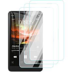 Screen Protector for RUIZU 4.5" IPS Touchscreen Android Music Player, High-definition Scratch Resistant Film,HD Clear,Bubble Free with Easy Installation Kit, 3 Pack in Kuwait