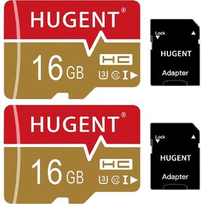 2 Pack SD Card 32GB with Adapter, High Speed Micro SD Card, UHS-I C10 A1 Memory Card for Drone/Tablet/Mobile Phone/Camera/Car Audio/Game Console (32GB) in Saudi Arabia