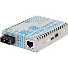 Omnitron Systems Media Converter 100BTX to 100Bf X MM St 1300Nm 2Km with Pwr in Saudi Arabia