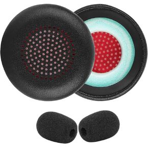 Replacement Ear Pads for Poly Voyager Focus UC B825, BLACKWIRE 5220 5210 7225, Voyager Focus 2 UC USB-A Headset in Saudi Arabia