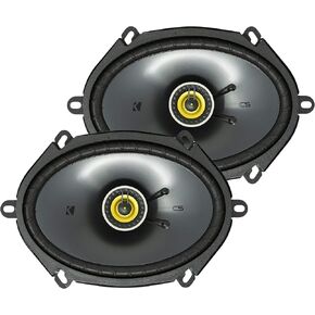 KICKER CS Series CSC68 6 x 8 Inch Car Audio System Speaker, Black (2 Pack) (Renewed) in Kuwait