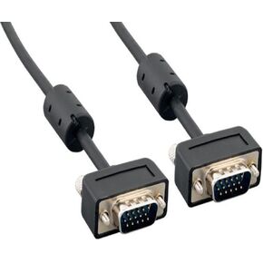 كابل شاشة رفيع SVGA HD15 ذكر إلى ذكر بطول 15 قدمًا in Kuwait