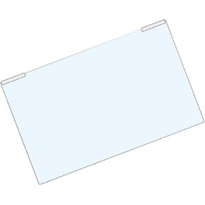 واقي شاشة الكمبيوتر المحمول مرشح الضوء الأزرق 19 بوصة عريضة 439x286 شاشة تلفزيون إل سي دي مضادة للوهج طبقة رقيقة واقية للعناية بالعين in Saudi Arabia