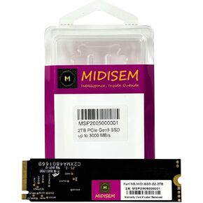 متوسطة الحجم 2 تيرابايت PCIe 3.0 NVMe M.2 SSD | ما يصل إلى 3500/3000 ميجابايت/ثانية للقراءة/الكتابة | ذاكرة التخزين المؤقت DRAM للسرعة والكفاءة | 3D تي ال سي ناند | متوافق مع أجهزة الكمبيوتر المكتبية والمحمولة | يشمل ضمان لمدة 5 سنوات in Saudi Arabia