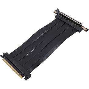 Vikye PCIe 5.0 X16 Riser Cable, 128Gbps 90° Flexible Extension Card Flexible Cable with Shielded Protector for RTX4090 ITX Builds in Kuwait