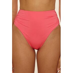 Trina Turk Women's Monaco High Waisted Bikini Bottom, Cheeky Coverage, Swimwear Separates in Kuwait