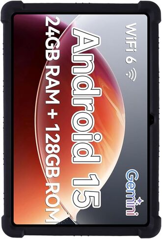 حافظة لجهاز Frameflow P10_A Tablet، غطاء حامل قابل للتعديل من السيليكون الناعم المناسب للأطفال لأجهزة SHARECLOUD P10_T مقاس 10.1 بوصة (أسود) in Saudi Arabia
