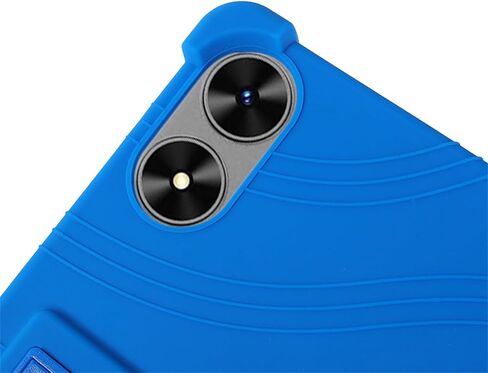 حافظة لجهاز Frameflow P10_A Tablet، غطاء حامل قابل للتعديل من السيليكون الناعم المناسب للأطفال لأجهزة SHARECLOUD P10_T مقاس 10.1 بوصة (أسود) in Saudi Arabia
