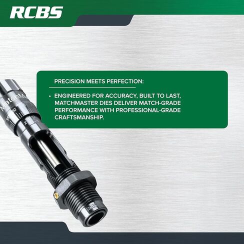RCBS Matchmaster Competition FL Bushing Set 6.5mm Creedmoor, Precision Reloading Bushing Die Set for Competition Shooters in Saudi Arabia