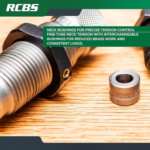 RCBS Matchmaster Competition FL Bushing Set 6.5mm Creedmoor, Precision Reloading Bushing Die Set for Competition Shooters in Saudi Arabia