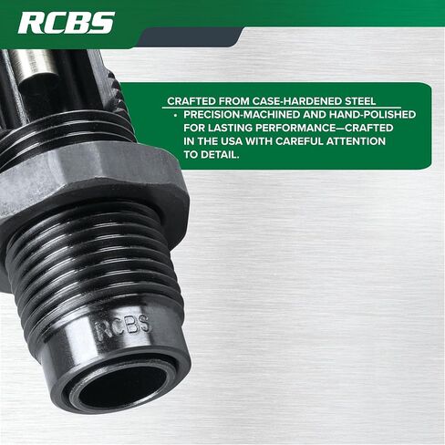 RCBS Matchmaster Competition FL Bushing Set 6.5mm Creedmoor, Precision Reloading Bushing Die Set for Competition Shooters in Saudi Arabia