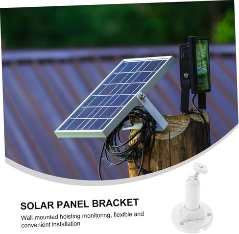 Gadpiparty Solar Panel Bracket for Outdoor Abs Plastic Solar Wall Mounting Supply Security Camera Bracket in Saudi Arabia