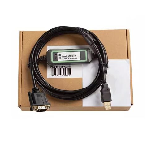 USB-NT31C متوافق مع NT11/20S/620/631C كابل شاشة اللمس الاتصالات تحميل كابل دعم WIN7/XP/VISTA/WIN8/WIN10 مستقر FT232RL رقاقة 3 متر in Saudi Arabia