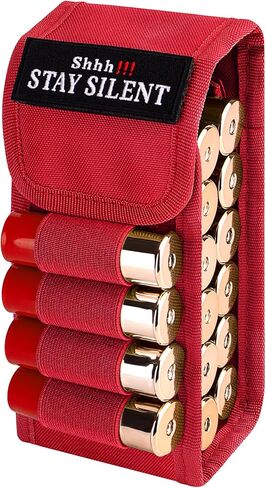 bvya 16 Round Quick Access Shotgun Shotshell Ammunition Reload Molle Pouch Holder for 12 Gauge/20G in Saudi Arabia