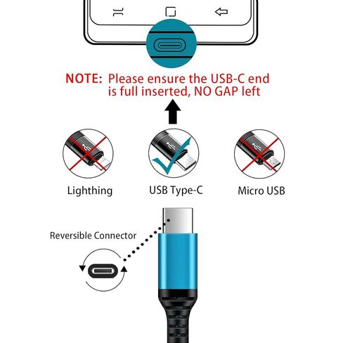 Car Charger for iPhone 17 Pro Max Charger Cord, 3/6/10FT USB C to USB C Cable 3.1A Fast Charging Cable for iPhone 17 17Pro Air 16 15Pro Max 16/15 Plus 15 Pro Max 16e Samsung S25 S24 A17 Android Phone in Saudi Arabia