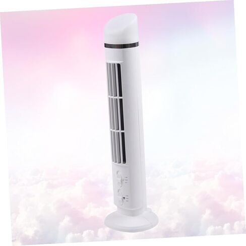 Kisangel Mini USB Desk Cooling Fan with Night Light, Quiet Multi-function Portable Fan for Home Office, White USB Gadget Summer Accessory without Battery in Saudi Arabia