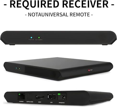 جهاز استقبال AT&T TV Now DirecTV الجديد واستبدال Direc TV Stream الجيل الثاني من جهاز التحكم عن بعد الصوتي RC82V لجهاز استقبال C71KW-200 C71KW-400 Osprey - يتطلب جهاز استقبال متوافق in Kuwait
