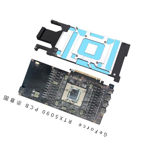 كتلة تبريد المياه من النحاس GPU Waterblock لـ Nvidia GeForce RTX 5090 32G D7 Turbo V1، لمنفاخ Nvidia GeForce RTX 5090 32G in Kuwait