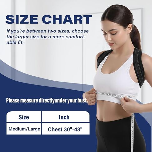 Posture Corrector for Men and Women, UltraSupport+ Comfortable Upper and Back Brace, Pain Relief from Bad Posture for Slumping Shoulders, Hunching, Shoulder Pain Neck. Adjustable Back Straightener. in Saudi Arabia