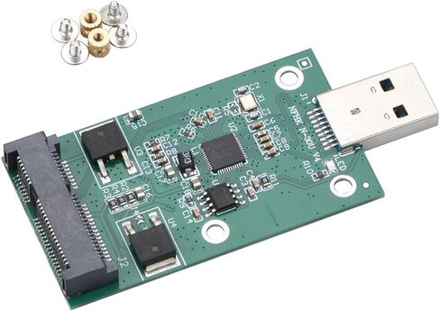 1 قطعة USB 3.0 إلى Mini PCIE mSATA SSD خارجي mSATA إلى USB 3.0 SSD محول محول لملحقات Windows 2000/xp/Vista/7/8 in Saudi Arabia