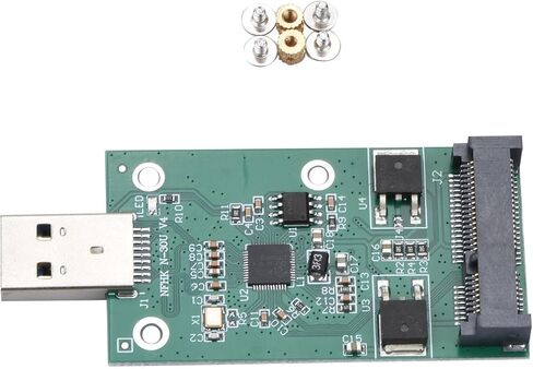 1 قطعة USB 3.0 إلى Mini PCIE mSATA SSD خارجي mSATA إلى USB 3.0 SSD محول محول لملحقات Windows 2000/xp/Vista/7/8 in Saudi Arabia