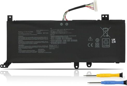 B21N1818-3 B21N1818-2 استبدال بطارية الكمبيوتر المحمول Asus VivoBook A509 D509 F509 M509 X509 A509DA D509DA F509FA M509DA X509FL X509MA X515EA X515JA X515EAU R565EA X415 F545 F515EA F515JA F515M F515MA in Saudi Arabia