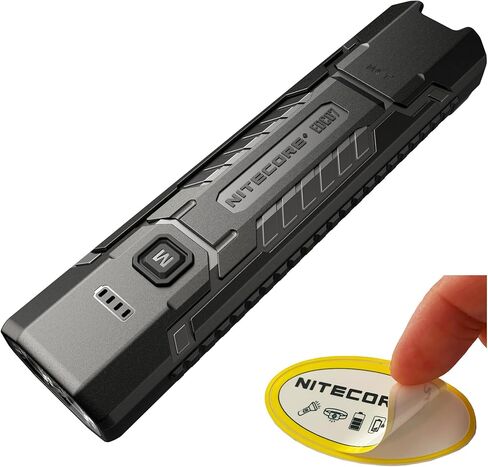 Nitecore EDC07 Flat EDC Flashlight, 1500 Lumens USB-C Rechargeable, Triple Color Temperature, Lightweight 2.47 oz, IP67 Waterproof Everyday Carry Light (Tan) in Saudi Arabia