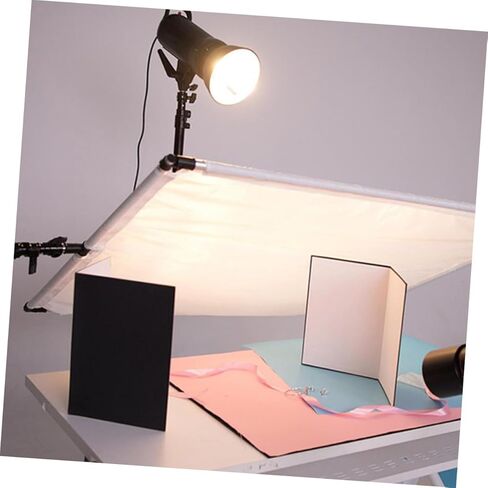 A4 Foldable Photography Cardboard Reflector 2pcs Portable Camera Lighting Reflective Board for Studio and Outdoor Photo Lighting in Saudi Arabia