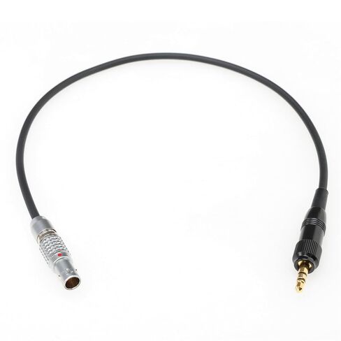 كابل صوت لجهاز استقبال Sennheiser EK500 G4 Sony D21 إلى ARRI Alexa 35، كاميرا LF صغيرة، 6 دبابيس للقفل 3.5 مم 1/8 بوصة TRS، 30 سم in Saudi Arabia